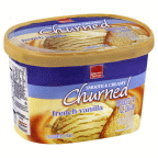 slide 1 of 1, Harris Teeter Reduced Fat Ice Cream - French Vanilla, 48 oz