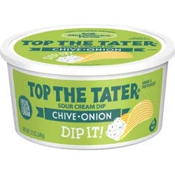Mid-America Farms Top The Tater Chive Onion Sour Cream Dip