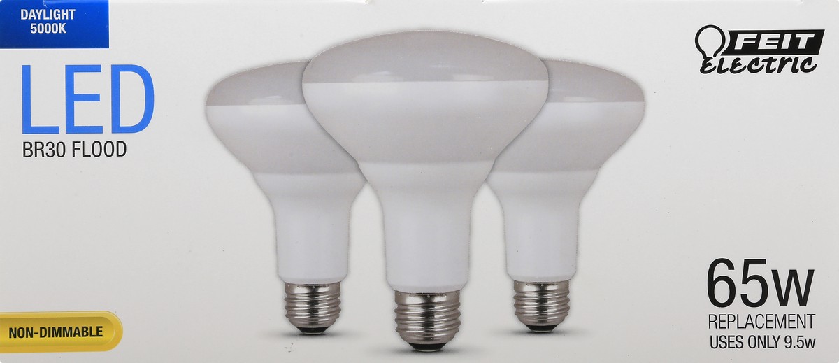 slide 7 of 11, Feit Electric Light Bulbs 3 ea, 3 ct