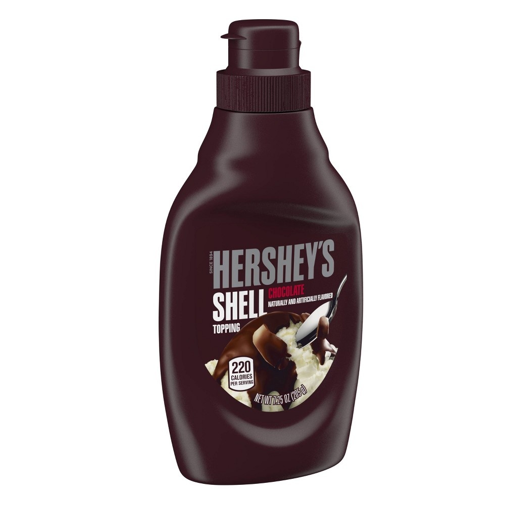 slide 2 of 2, Hershey's Chocolate Shell Topping, 7.25 oz