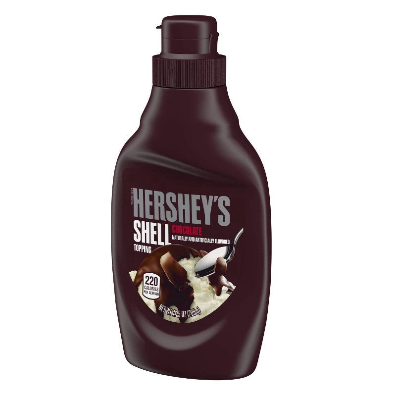 slide 3 of 3, Hershey's Chocolate Shell Topping, 7.25 oz