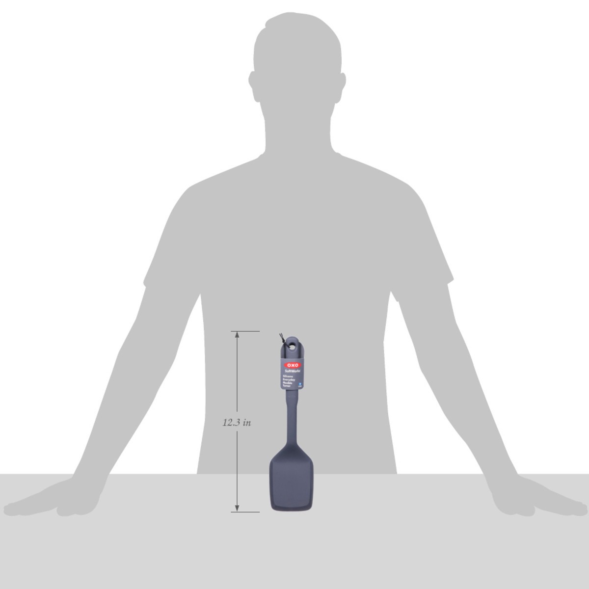 slide 10 of 13, Soft Works Silicone Spoon 1 Each, 1 ct