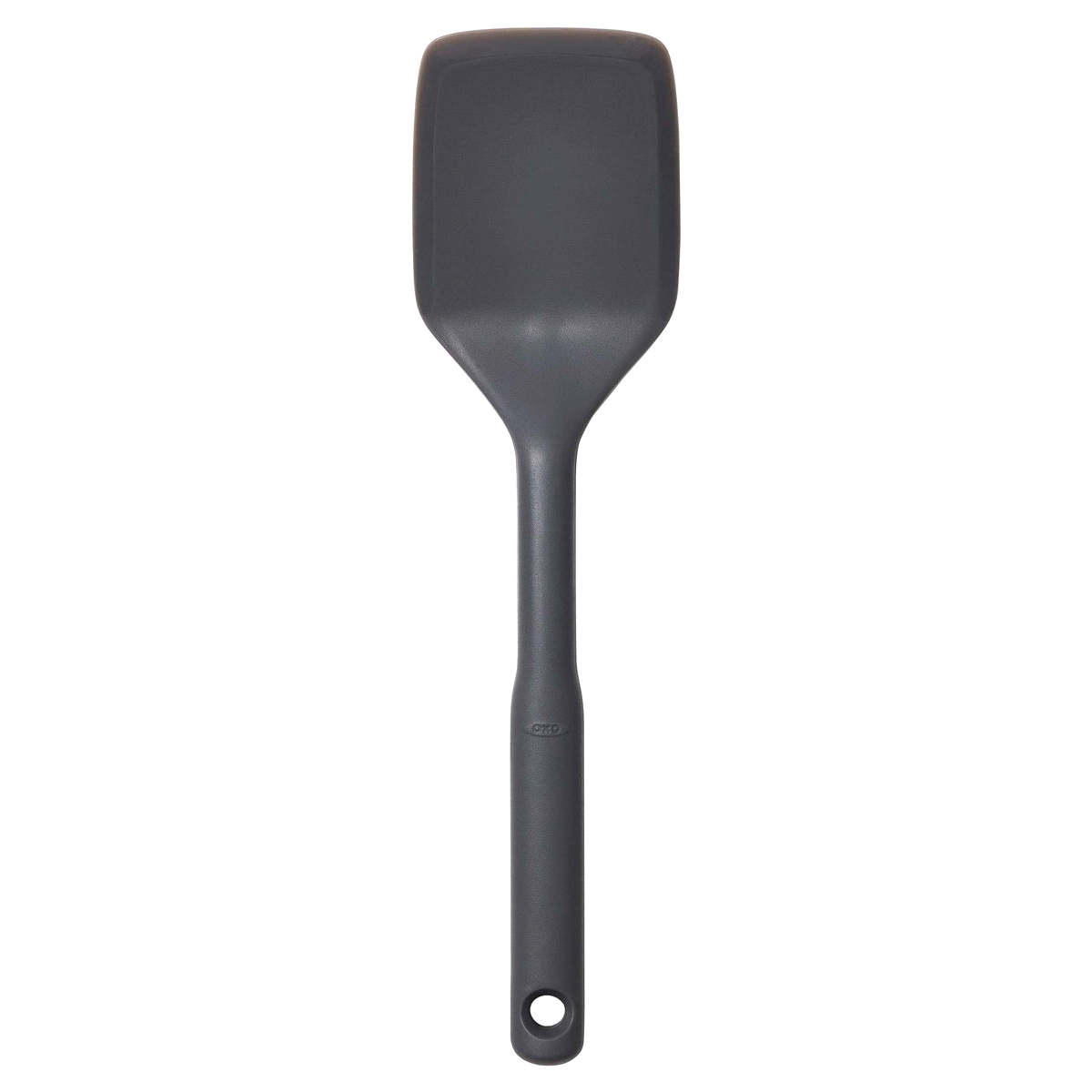 slide 1 of 1, OXO Softworks Silicone Flexible Turner - Peppercorn, 1 ct