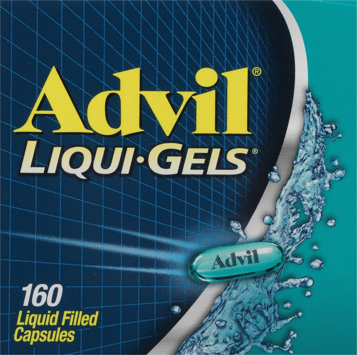 slide 4 of 7, Advil Liquigels Pain Reliever-Fever Reducer Ibuprofen Liquid Filled Capsules, 200 mg, 160 ct