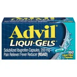 Advil Pain Reliever/Fever Reducer Liqui-Gels Capsules - Ibuprofen (NSAID)