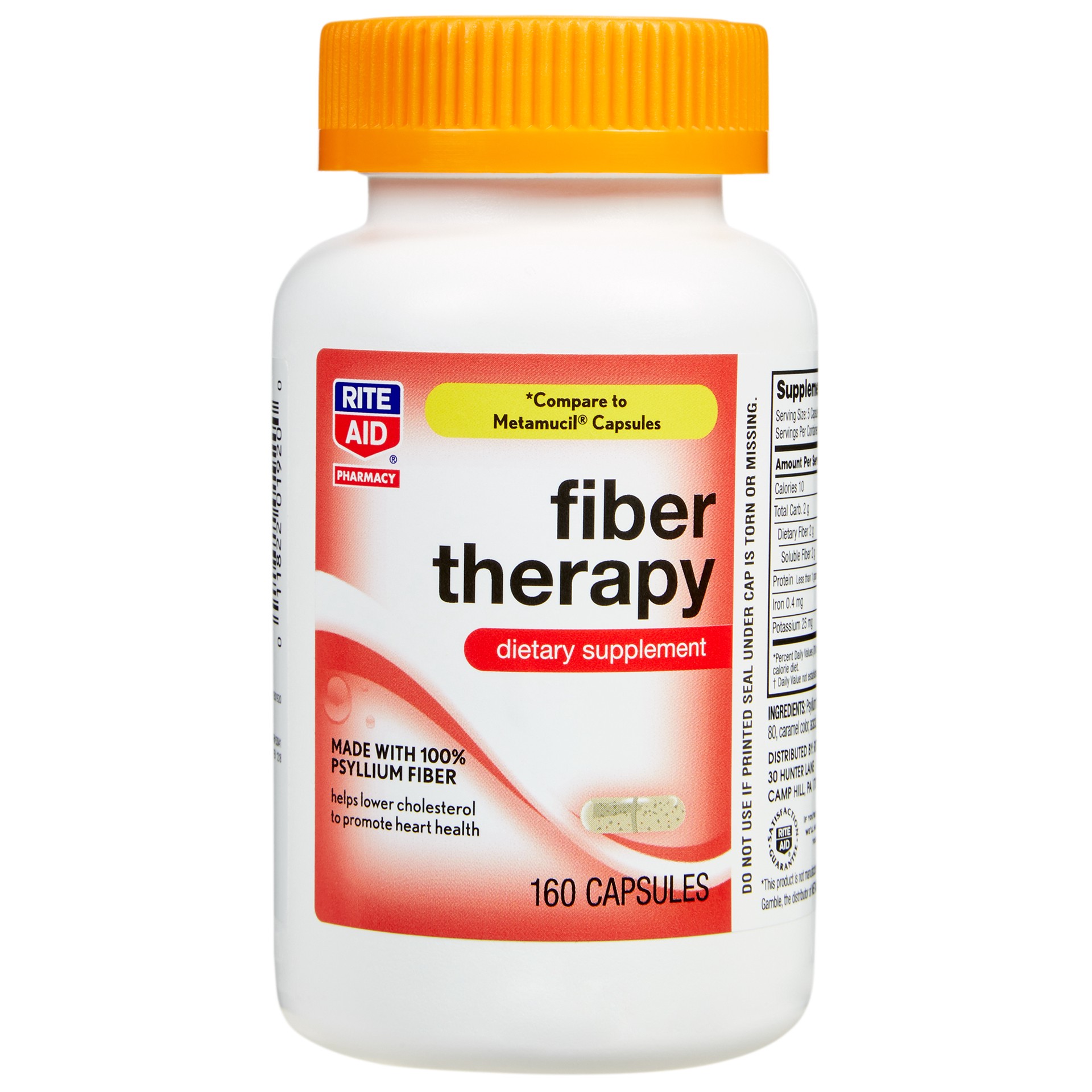 Rite Aid Fiber Therapy Capsules 160 ct Shipt