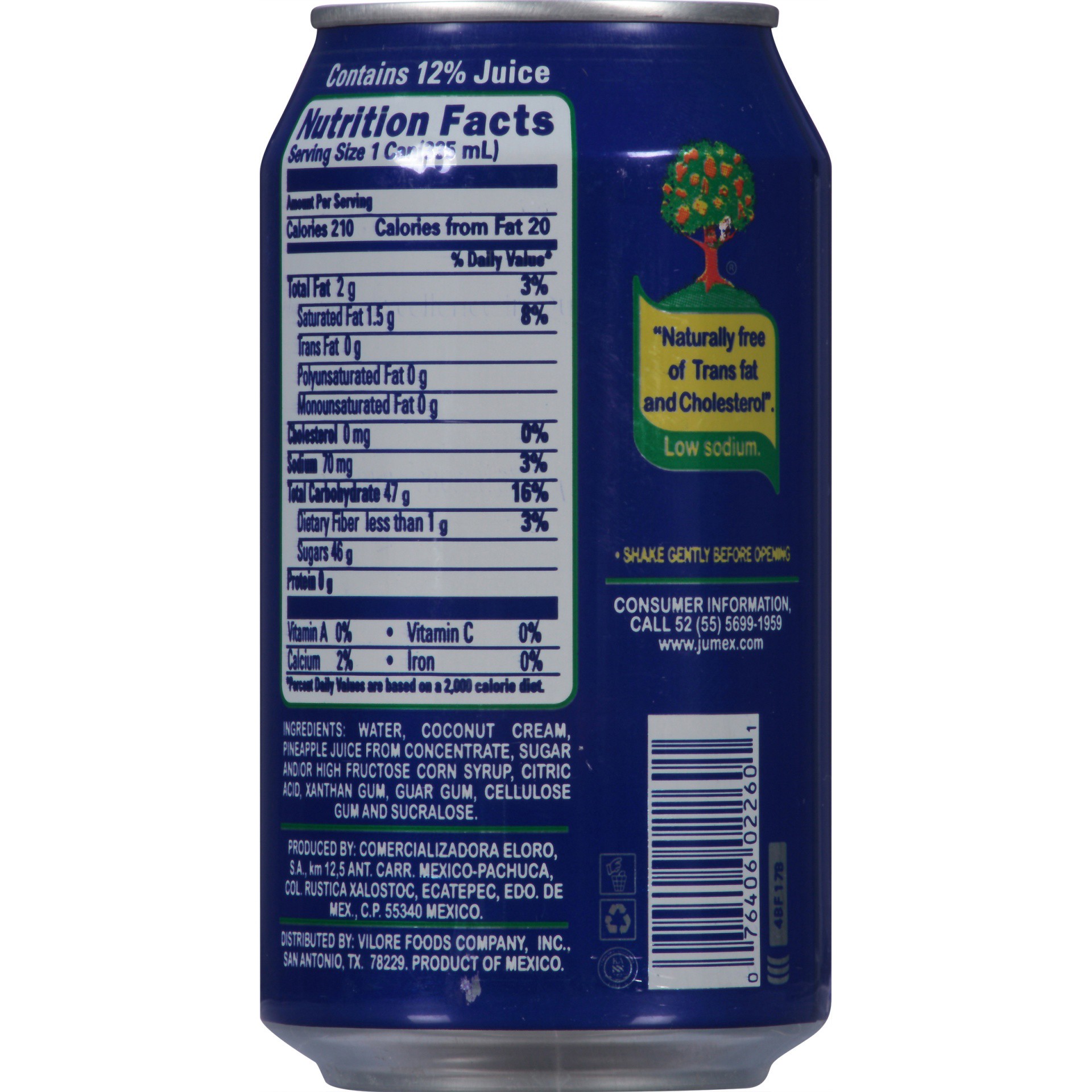 slide 3 of 6, Jumex Pineapple-Coconut Nectar from Concentrate 11.3 fl oz, 11.30 fl oz