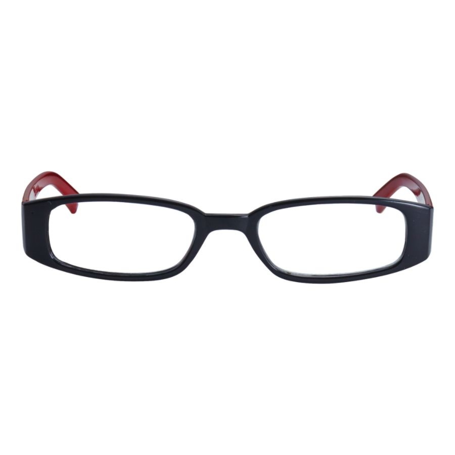 slide 2 of 4, Wink El Monte Reading Glasses, +2.50, Black/Red, 1 ct