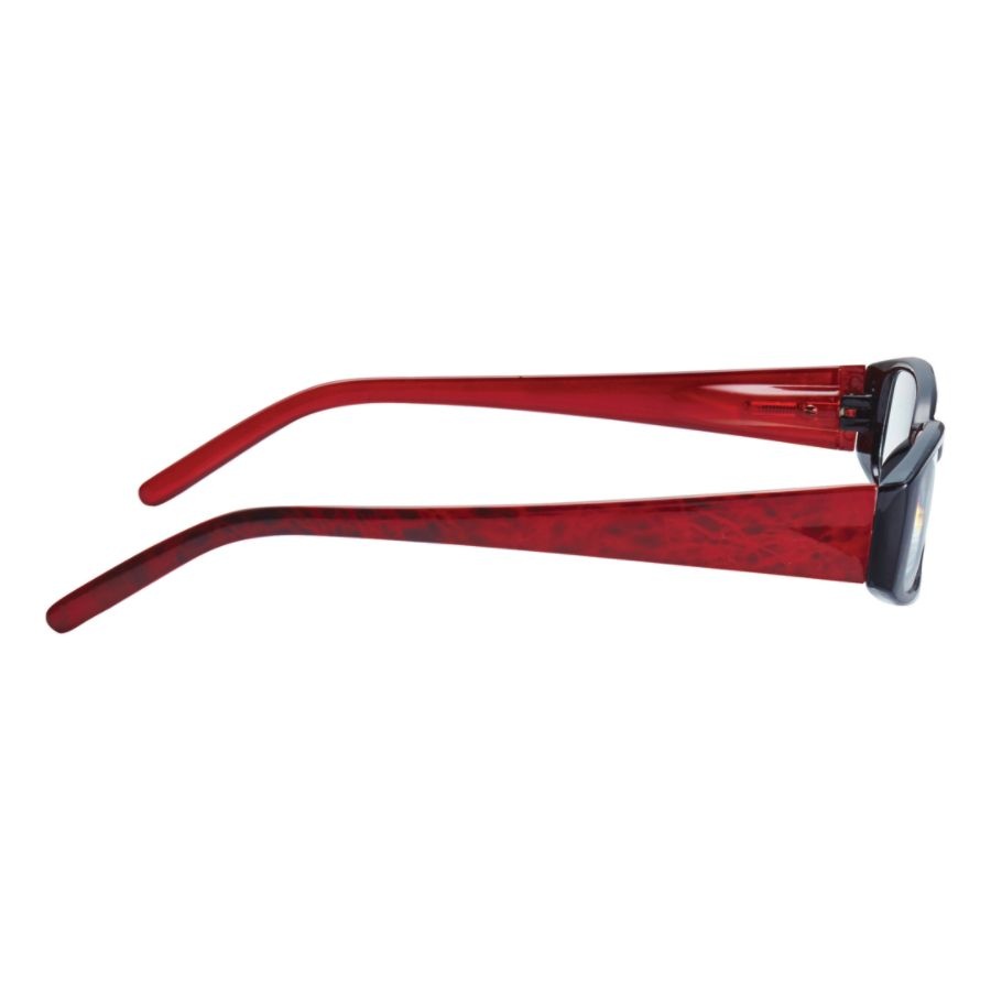 slide 3 of 4, Wink El Monte Reading Glasses, +2.50, Black/Red, 1 ct