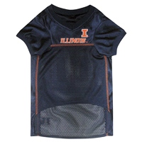 slide 2 of 5, Illinois Pet Jersey XXL, XXL