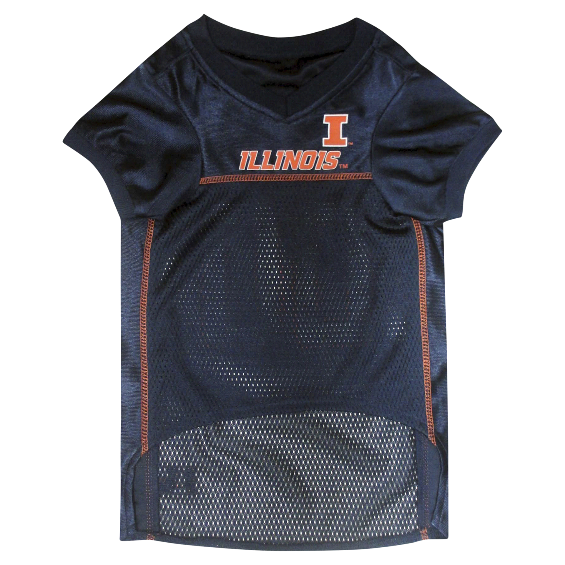 slide 3 of 5, Illinois Pet Jersey XXL, XXL