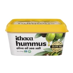 Ithaca Olive Oil Sea Salt Hummus