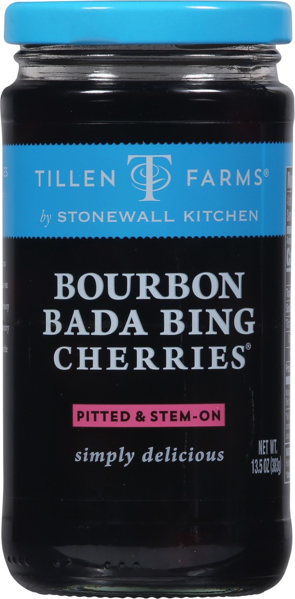 slide 4 of 9, Tillen Farms Pitted & Stem-On Bada Bing Bourbon Cherries 13.5 oz, 13.5 oz