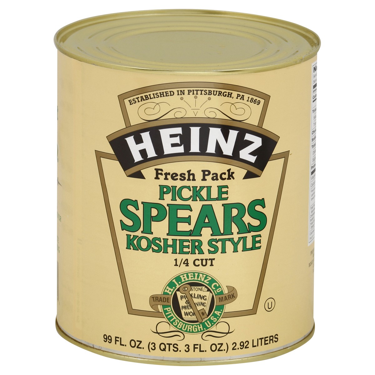 slide 3 of 3, Heinz Pickle Spears 99 oz, 99 oz