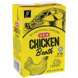 H-E-B Select Ingredients Chicken Broth