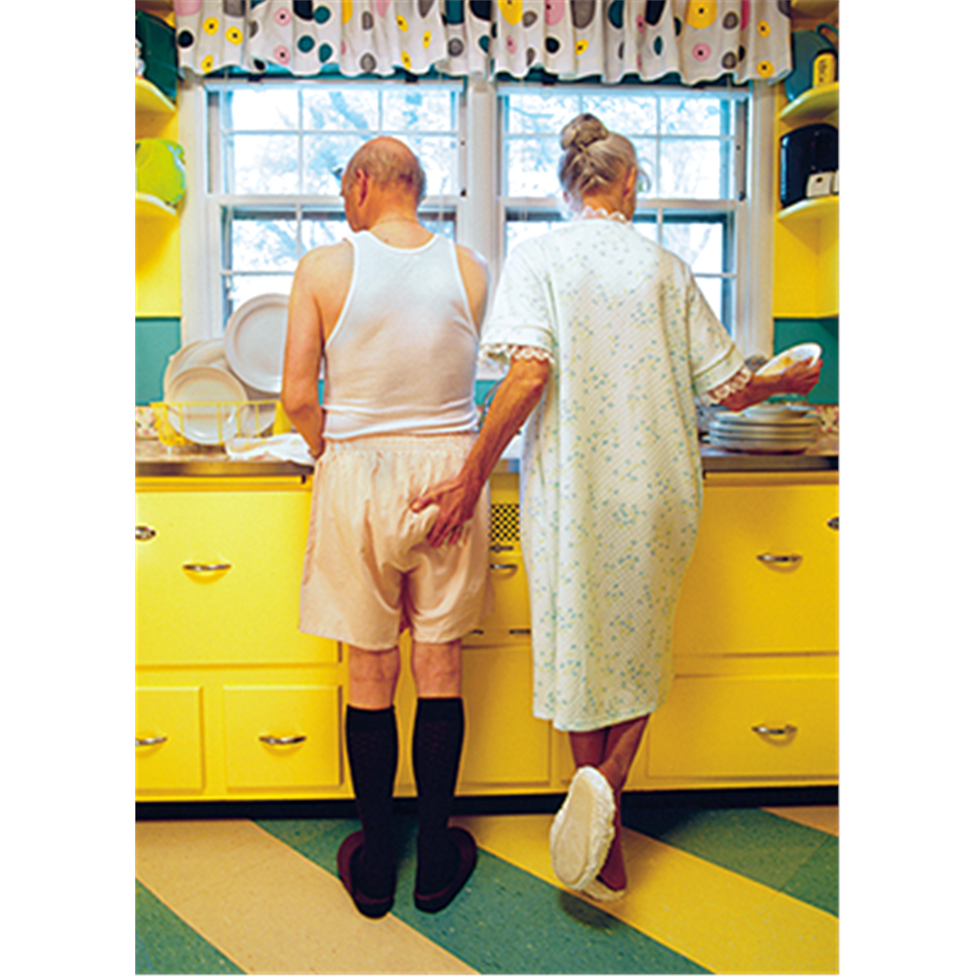 slide 1 of 1, Avanti Card Valentine Woman Goosing Husband, 1 ct