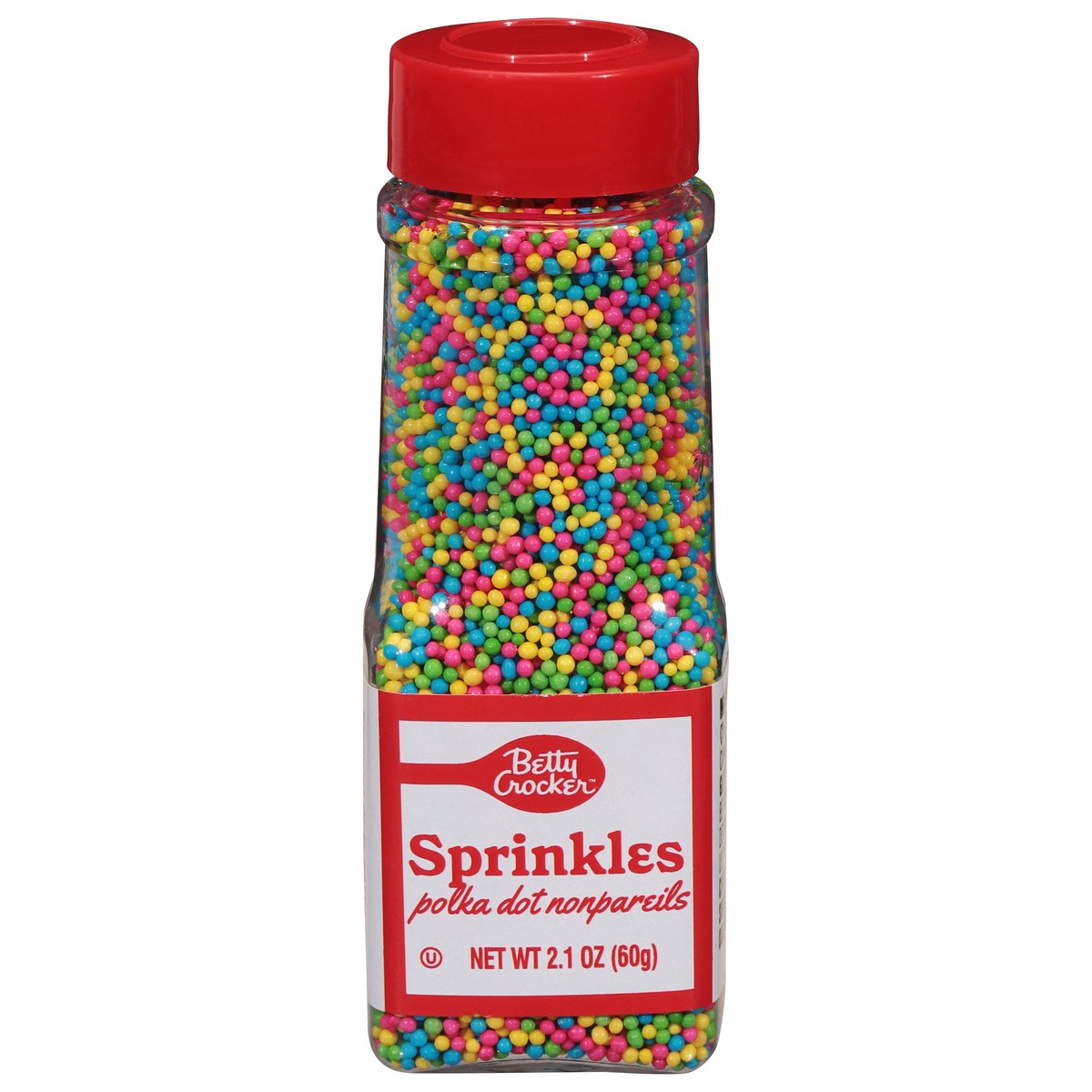 slide 4 of 12, Betty Crocker Polka Dot Nonpareils Sprinkles 2.1 oz, 1.3 oz