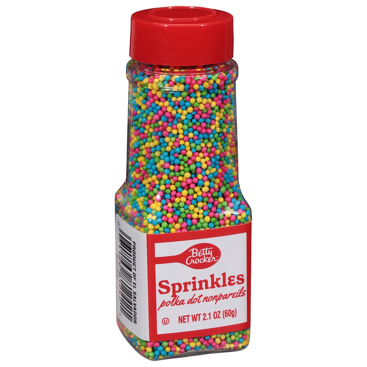 slide 5 of 12, Betty Crocker Polka Dot Nonpareils Sprinkles 2.1 oz, 1.3 oz