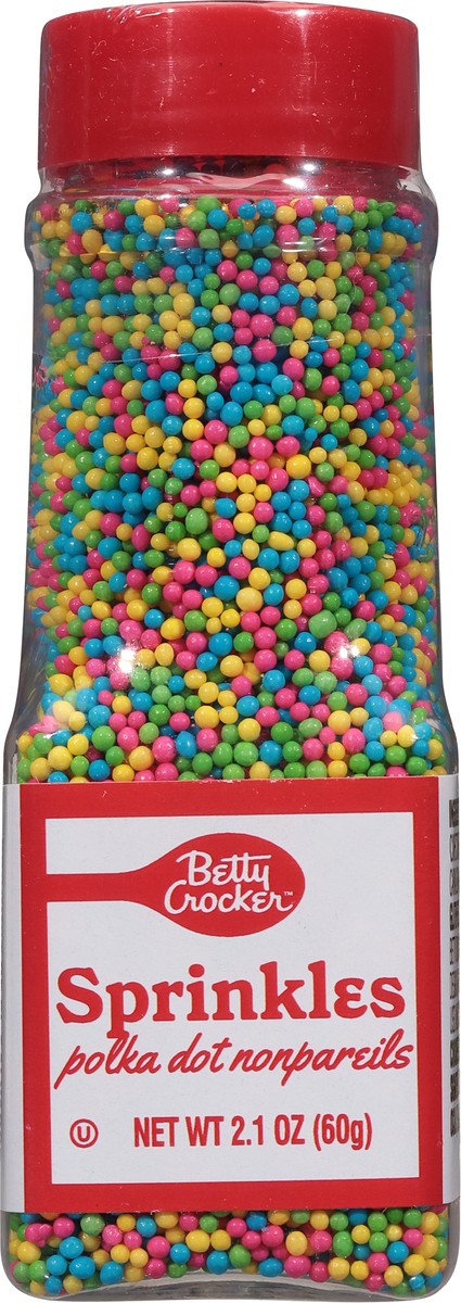 slide 7 of 12, Betty Crocker Polka Dot Nonpareils Sprinkles 2.1 oz, 1.3 oz