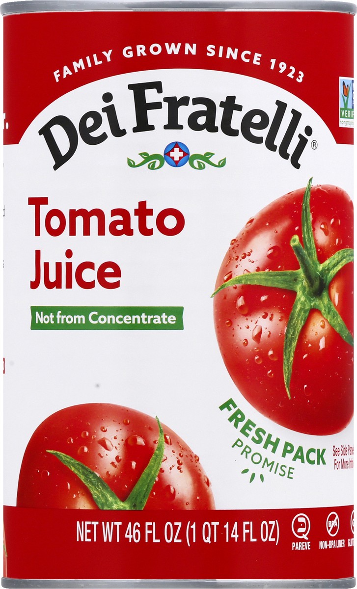 slide 8 of 13, Dei Fratelli Tomato Juice - 46 oz, 46 oz