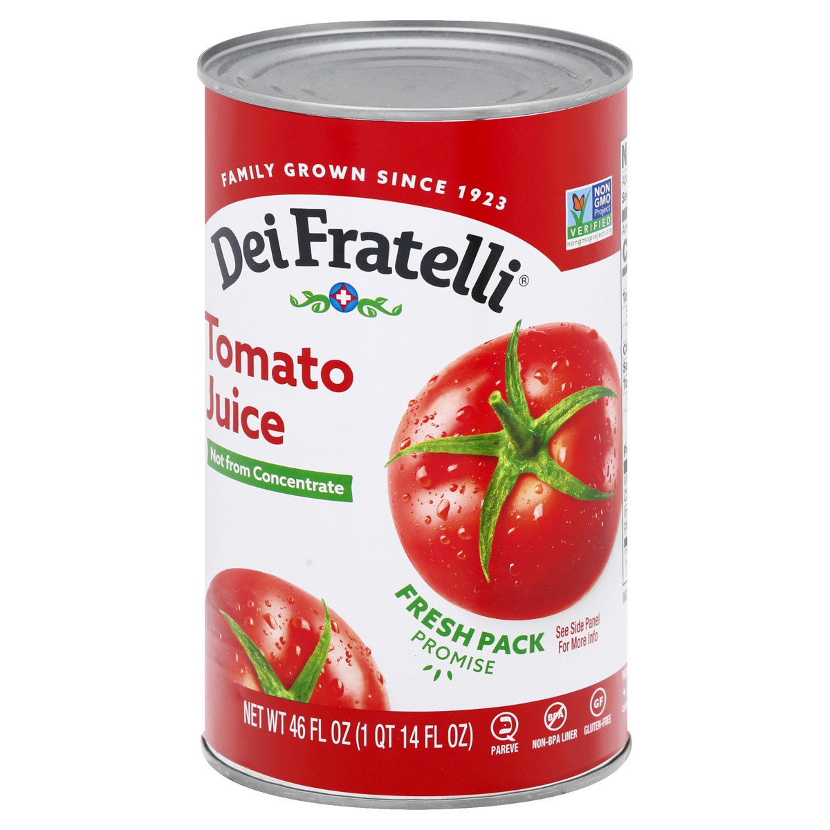 slide 6 of 13, Dei Fratelli Tomato Juice - 46 oz, 46 oz