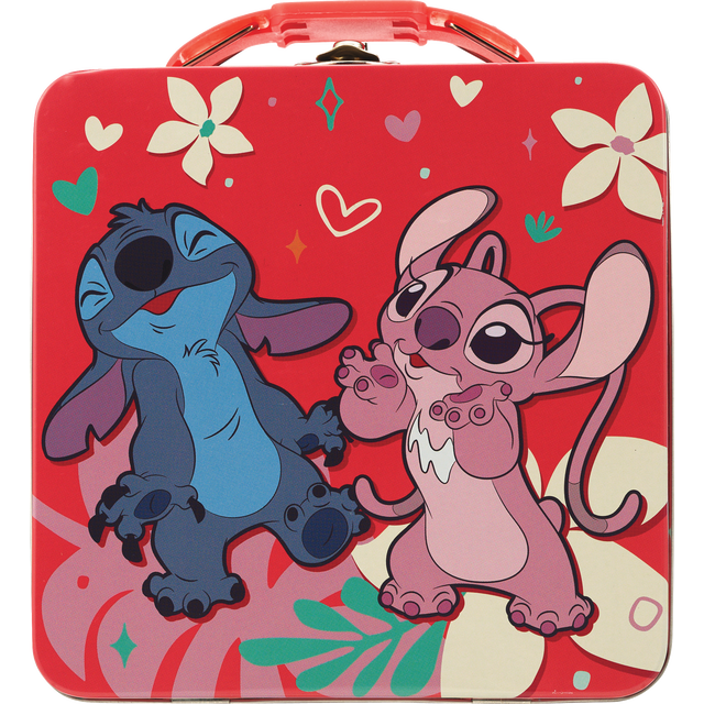 slide 1 of 1, VALENTINES ACCESSORIES Lic Tin Carry All With Handle, 1 ct