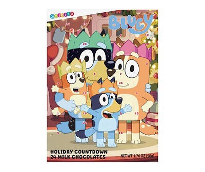 slide 1 of 1, Galerie Bluey Advent Calendar - 1.76 oz, 1.76 oz