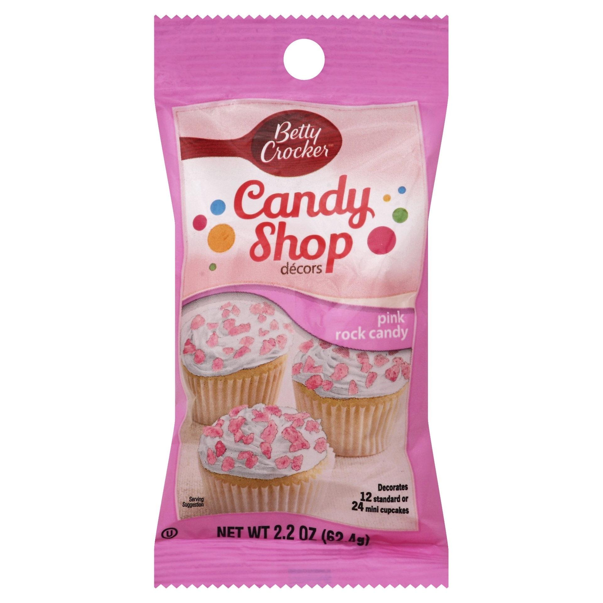 slide 1 of 2, Betty Crocker Candy Shop Pink Rock Candy Decors , 2.2 oz