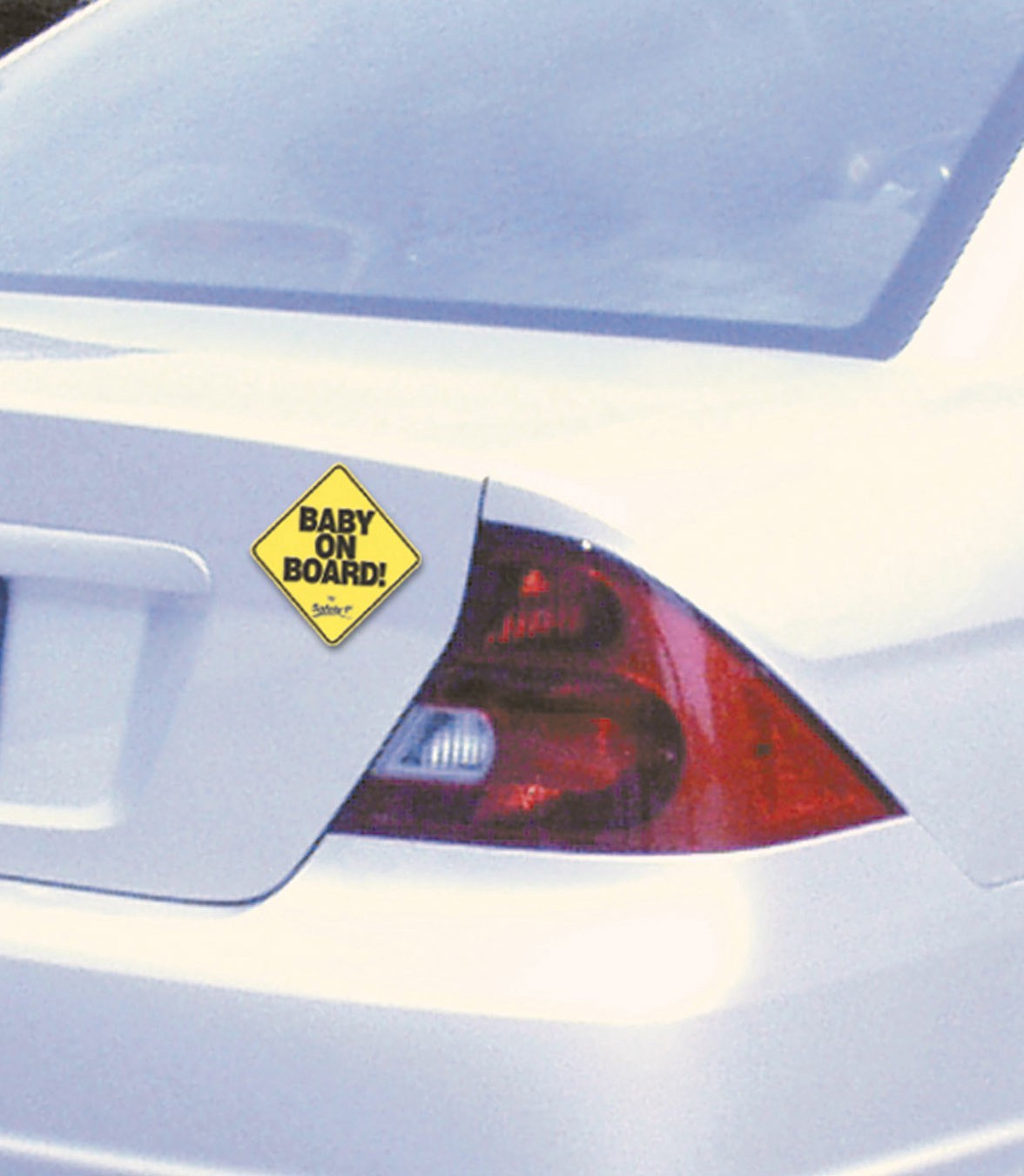 slide 4 of 10, Safety 1ˢᵗ Baby On Board Magnet, Yellow, 1 ct