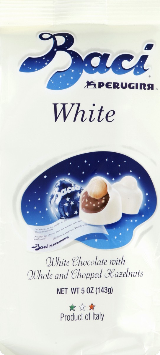 slide 5 of 5, Perugina Nestle Baci Perugina Finest Italian Chocolate White, 5 oz