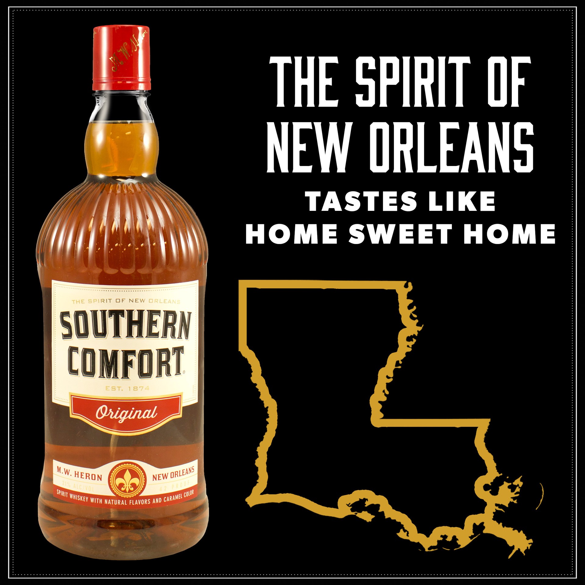 slide 3 of 5, Southern Comfort Cordial, 1.75 Lt, 1.75 liter