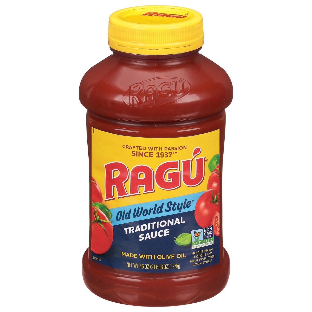 slide 1 of 9, Ragu Old World Style Traditional Sauce 45 oz, 45 oz