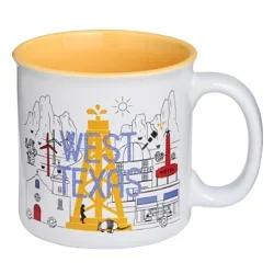 Texas Bright 22 oz West Texas Coffee Mug