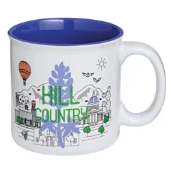 Texas Bright 22 oz Hill Country Coffee Mug