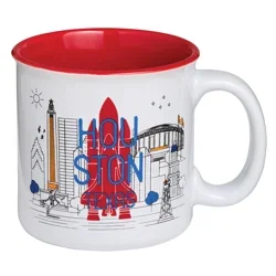 Texas Bright 22 oz Houston Coffee Mug