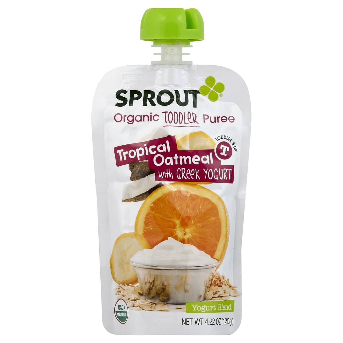 slide 3 of 3, Sprout Toddler Puree 4.22 oz, 4.22 oz