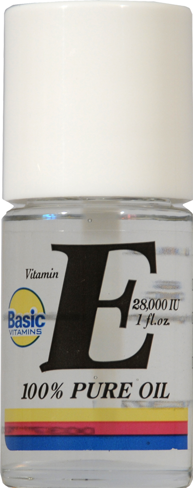 slide 1 of 1, Basic Vitamins 100% Pure Vitamin E Oil, 1 ct