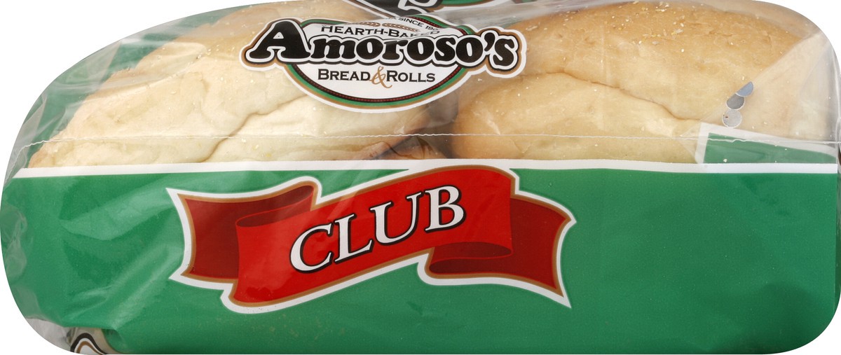 slide 2 of 5, Amoroso's Club Bread, 8 ct; 15 oz