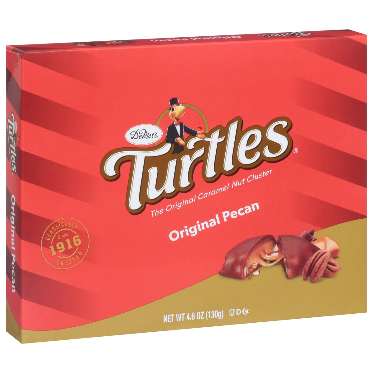 slide 8 of 14, Turtles Original Pecan Nut Cluster 4.6 oz, 4.6 oz