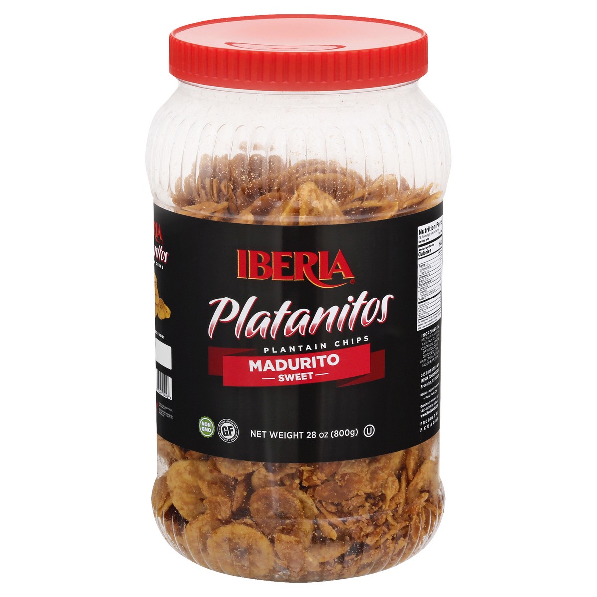 slide 3 of 8, Iberia Platanitos Sweet Plantain Chips - 20 oz, 28 oz