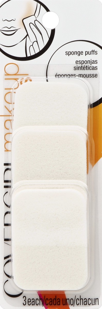 slide 2 of 2, Covergirl Makeup Masters Sponge Puffs, 3 ct