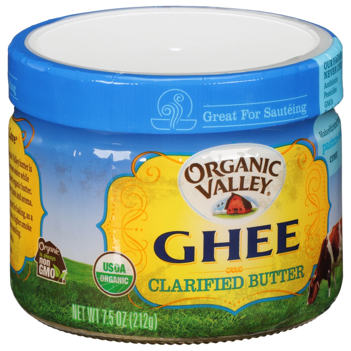 slide 2 of 9, Organic Valley Clarified Ghee Butter 7.5 oz, 7.5 oz