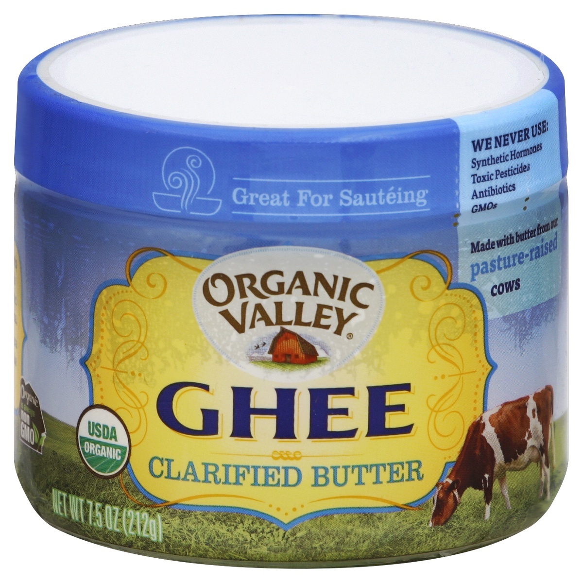 slide 1 of 8, Organic Valley Ghee, 7.5 oz