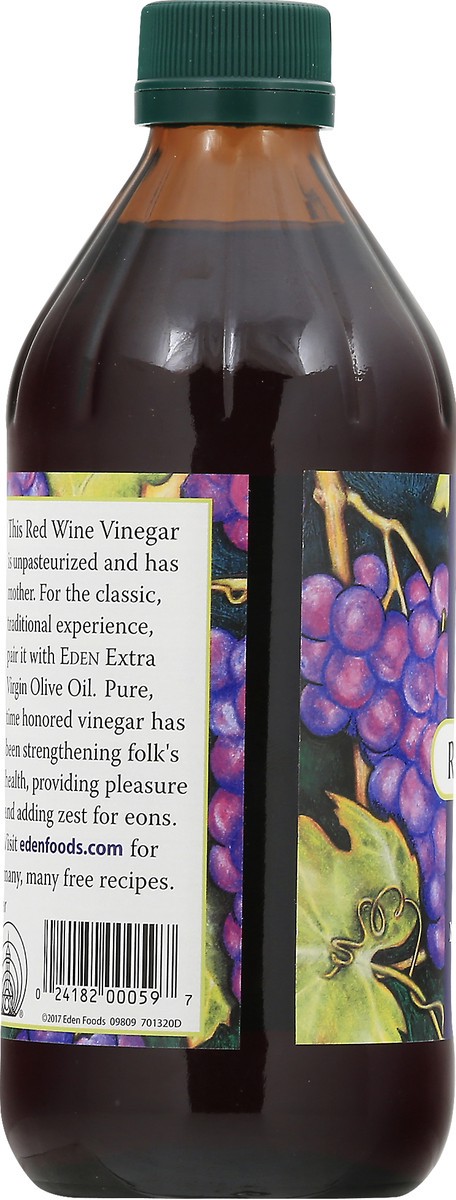 slide 4 of 13, Eden Foods Vinegar, Red Wine, 16 fl oz