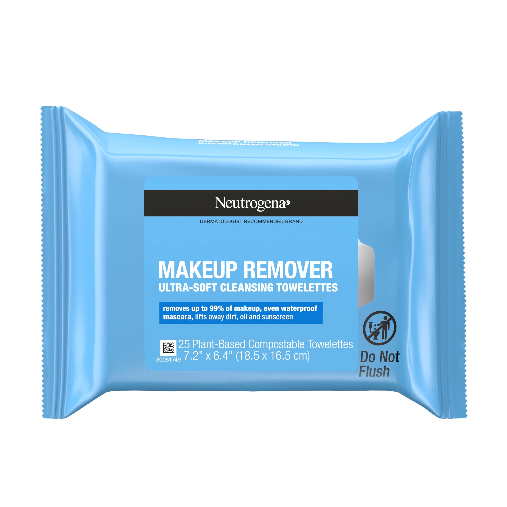 slide 8 of 9, Neutrogena Facial Cleansing Wipes, Wipes, All Skin Types, 25 ct