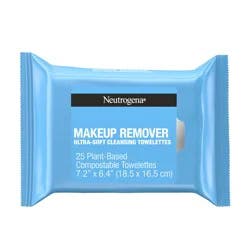 Neutrogena Facial Cleansing Makeup Remover Wipes - 25 ct