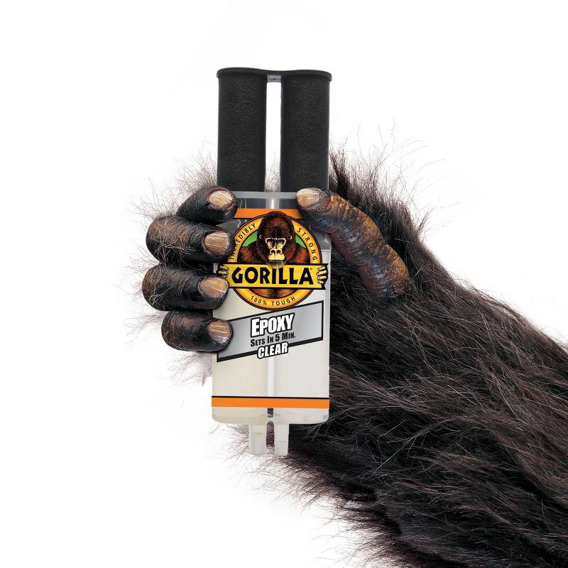 slide 3 of 3, Gorilla Clear Epoxy 0.85 fl oz, 25 ml