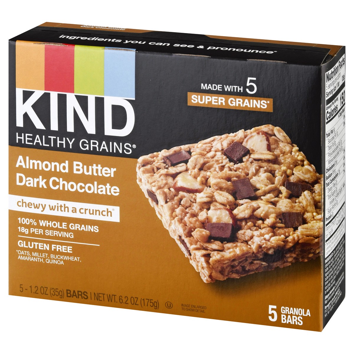 slide 5 of 13, KIND Almond Butter Dark Chocolate, 1.2 oz