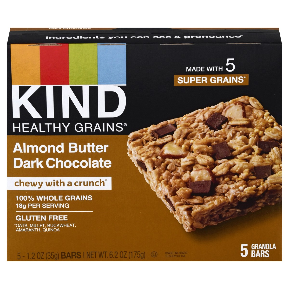 slide 1 of 13, KIND Almond Butter Dark Chocolate, 1.2 oz