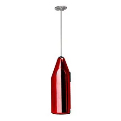 Primula Handheld Battery Operated Milk Frother - Red